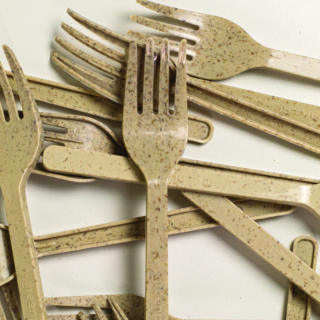 Natural Agave 7" Forks
