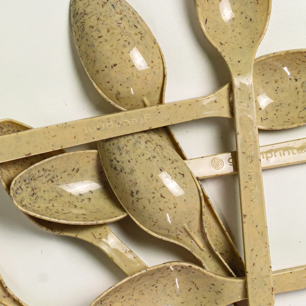 Natural Agave 6.6" Spoon, 4/250 cases, 1000 count